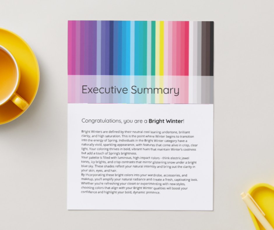 Bright Winter Bright Winter Colour Guide - Image 1