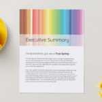 True Spring Colour Guide